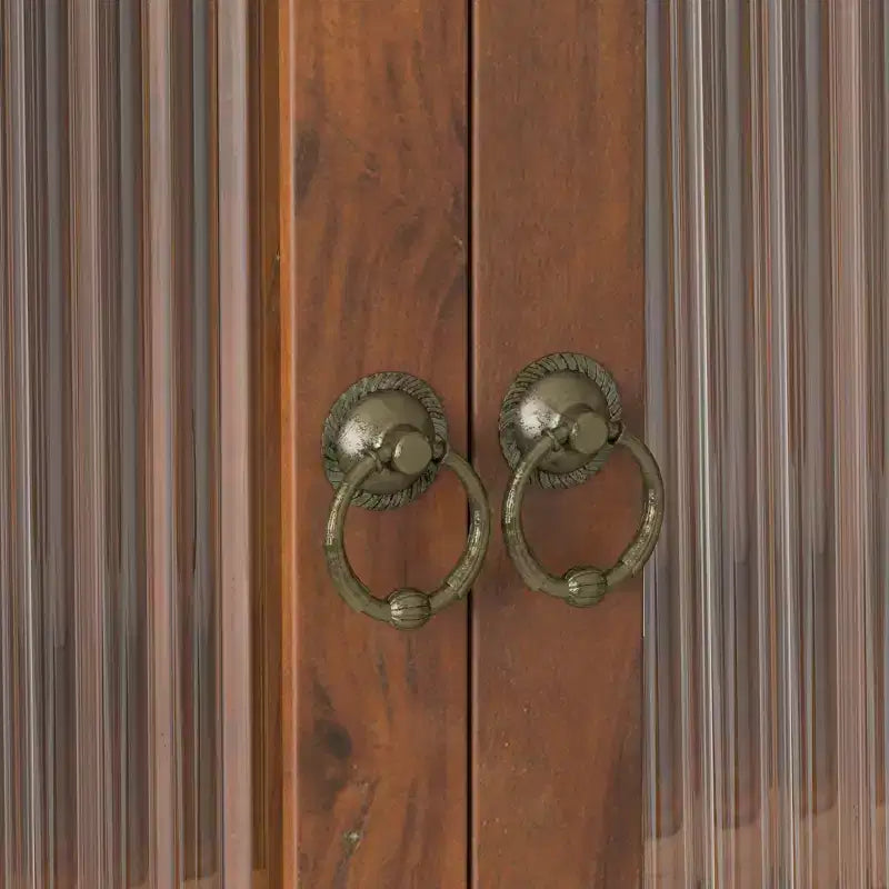 Meuble mural vintage à 2 portes avec 3 étagères de rangement et porte-serviettes pour salle de bain, cuisine et salon