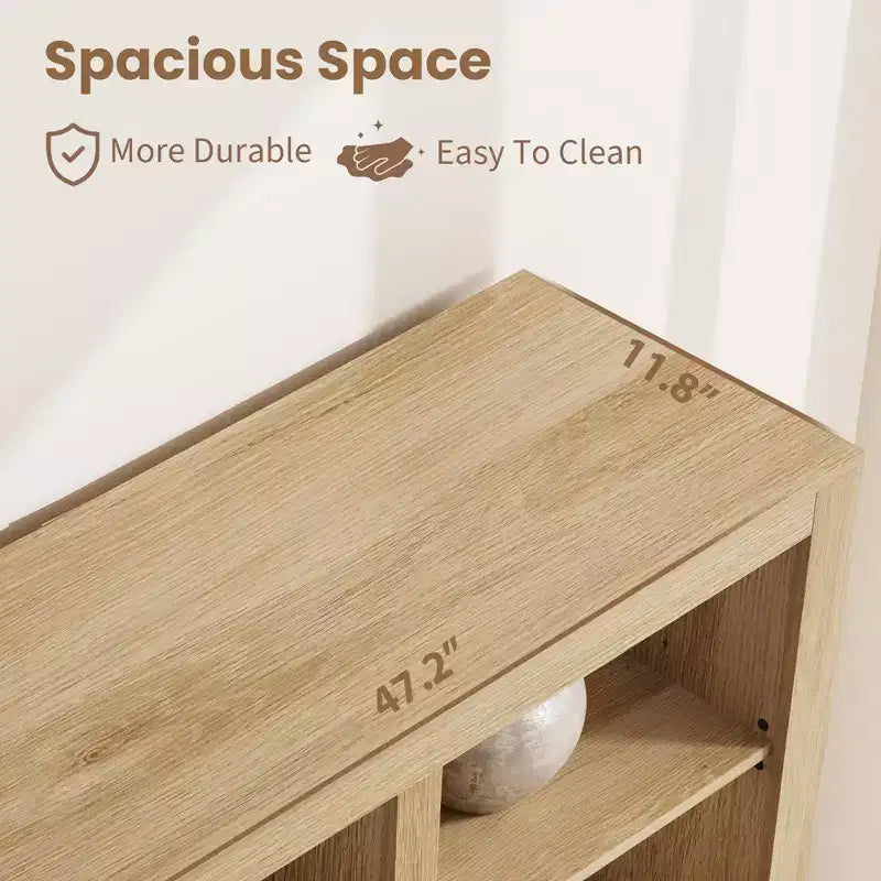 72 Tall Book Shelf with Storage, Farmhouse Floor Standing Bookcase,Book Shelf with 4 Drawers, Freestanding Display Storage Shelves