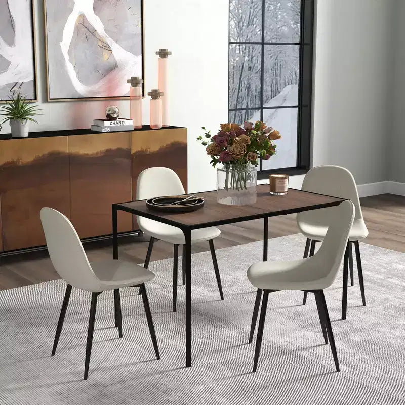 Compact Dining Table for 2, Small Kitchen or Apartment Dining