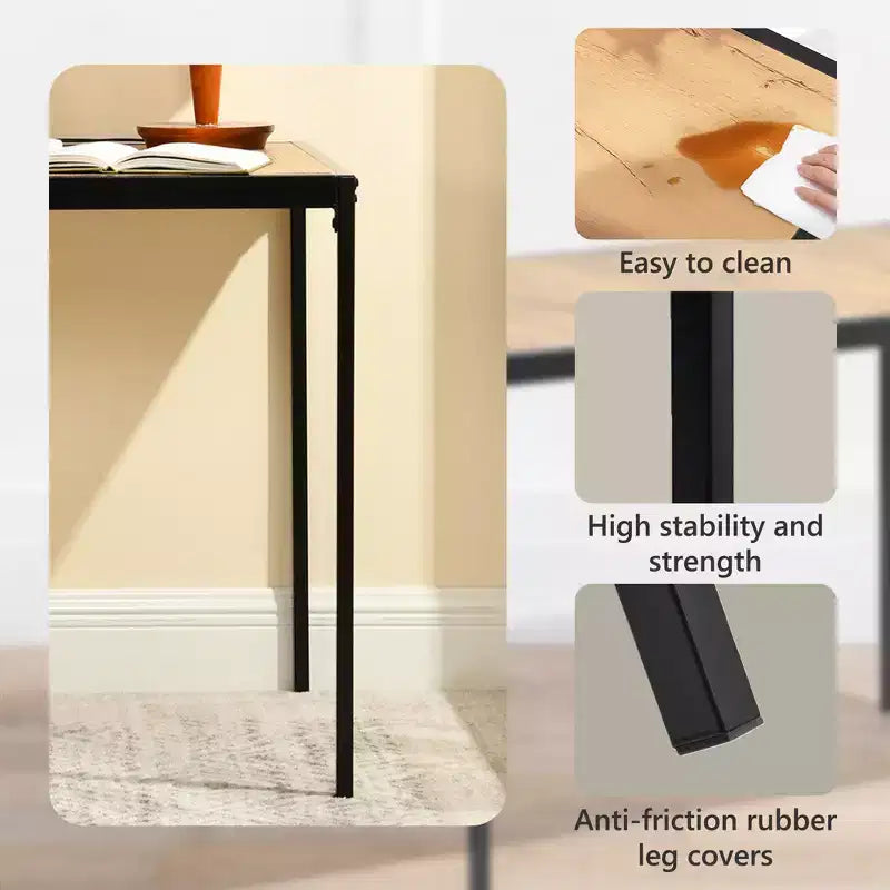 Compact Dining Table for 2, Small Kitchen or Apartment Dining