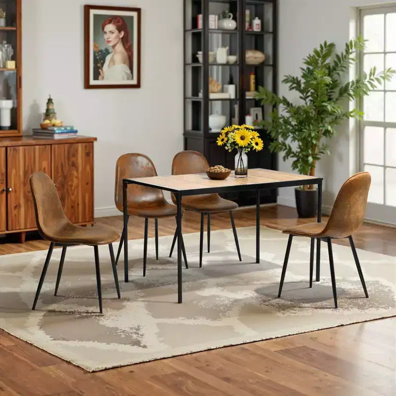 Compact Dining Table for 2, Small Kitchen or Apartment Dining