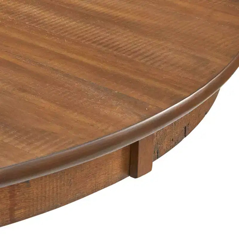 Farmhouse 42" Round Dining Table, Walnut