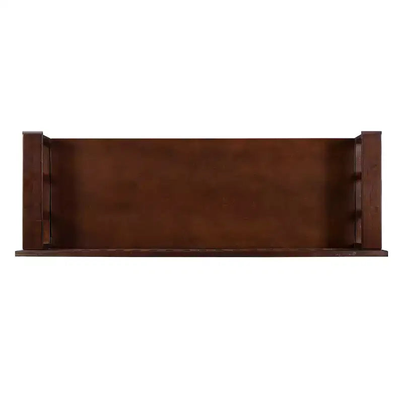Storage Bench with Armrest and Hidden Compartment